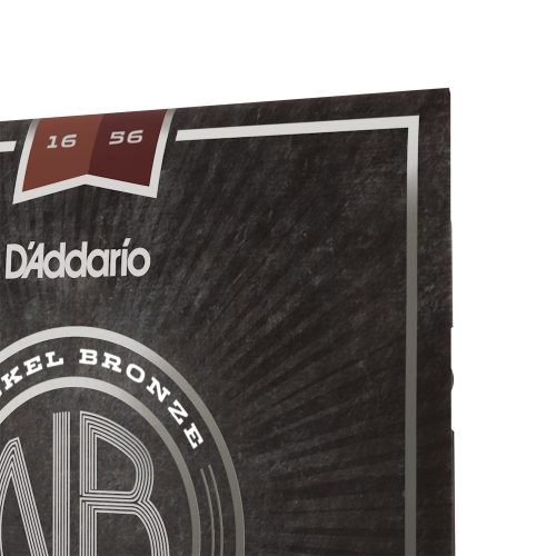 D'Addario NB1656 NICKEL BRONZE комплект струн для резонаторной акустической гитары 16-18-28-35-45- фото 3