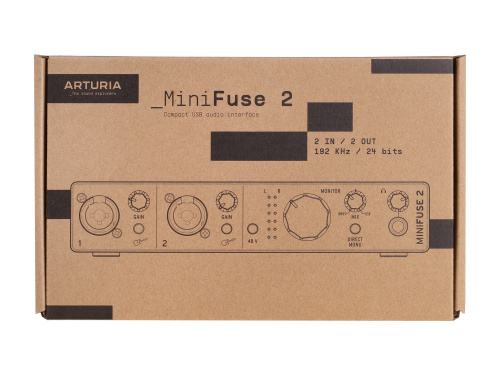 Arturia MiniFuse 2 White USB аудио интерфейс фото 15