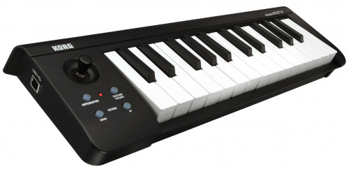 KORG microKEY 25 клавишный MIDI-контроллер, 25 чувствительных к скорости нажатия мини-клавиш, колесо модуляции и высоты тона, кнопки Octave Up и Octav фото 2