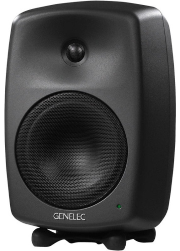 Genelec 8040BPM активный 2-полосный монитор, НЧ 6.5" 90Вт, ВЧ 0.75" 90Вт. Подставки. Темный