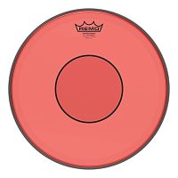 Remo P7-0314-CT-RD 14"Powerstroke 77 пластик для барабана прозрачный, двойной, красный