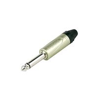 Amphenol QM2P кабельный разъем mono jack 6,5 мм (TS), цвет никель