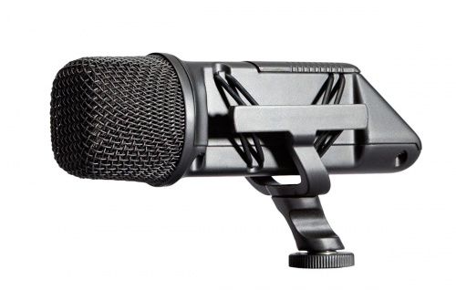 RODE Stereo VideoMic Стерео X/Y накамерный микрофон. Накамерное крепление, двухпозиционный фильтр обреза НЧ линейный и 80Гц, аттенюатор -10дБ, питание фото 3