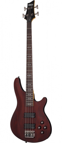 Schecter OMEN-4 WSN Гитара бас, 4 струны, корпус: липа, гриф:клён, звукосн. Schecter Diamond Bass фото 3
