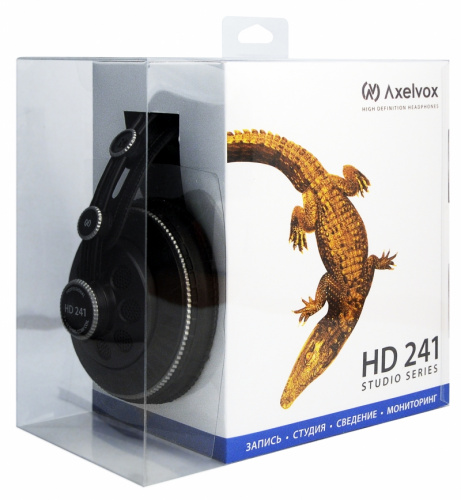 Axelvox HD241 Наушники динамические полуоткрытого типа, Studio/Hi-Fi, драйвер 50мм, 10-30000 Гц, 32 фото 2