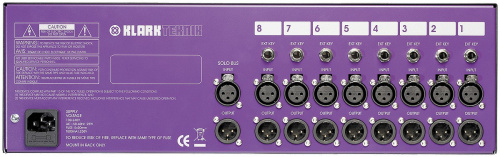 KLARK TEKNIK SQUARE ONE SQ1D 8 Channel Dual-Mode Compressor/Gate with iTS Hysteresis and Flexible Channel Linking фото 2