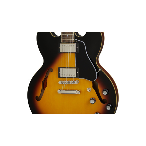 EPIPHONE ES-335 Vintage Sunburst полуакустическая гитара, цвет санберст фото 2
