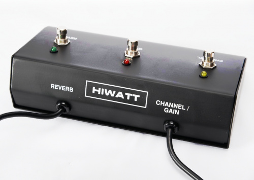 HIWATT FS301 Footswitch педаль эффектов, трехкнопочный футсвитч для гитарных усилителей фото 2