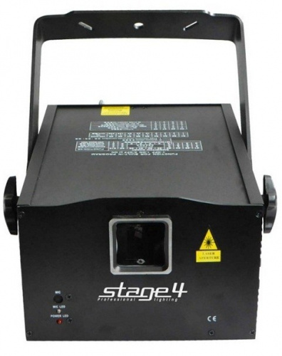 STAGE4 GRAPH SD 3DA 1500RGB – мультиэффект (4 лазерных эффекта) графический проектор со скоростью