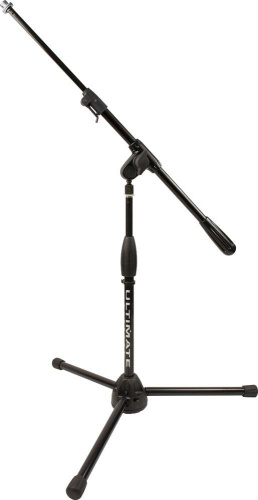 Ultimate Support PRO-R-T-SHORT-T низкая стойка микрофонная "журавль" на треноге, телескопичекий стрела журавля, со складнам механизмом, высота 49-72см