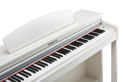 Kurzweil M130W WH Цифровое пианино, 88 молоточковых деревянных клавиш, полифония 256, цвет белый фото 3