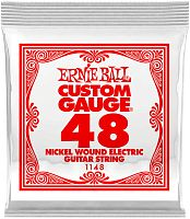 Ernie Ball 1148 струна для электро и акустических гитар. Сталь, калибр .048