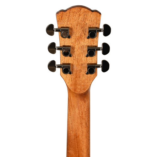 ROCKDALE Aurora D6 Gloss All-Mahogany акустическая гитара дредноут, цвет натуральный, глянцевое покр фото 8
