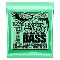 ERNIE BALL 2841 струны для бас-гитары Nickel Wound Bass Hyper Slinky (40-100)