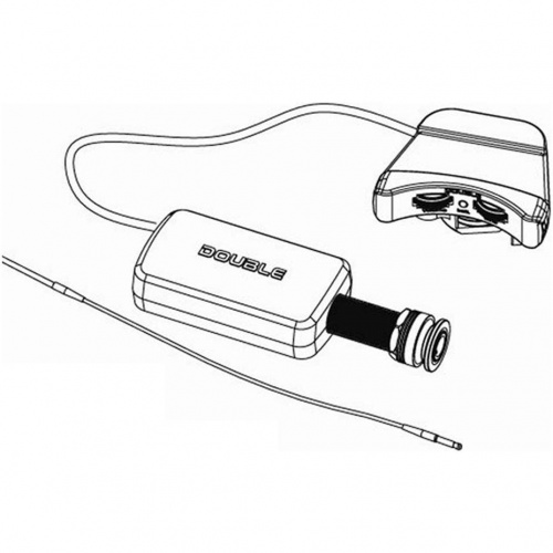 X2 DOUBLE C1U пьезозвукосниматель для укулеле, регуляторы громкости и тона фото 14