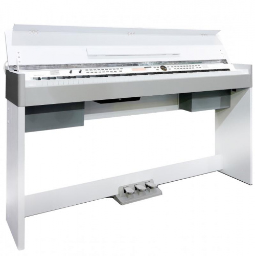 Medeli CDP5200W Цифровое пианино 88 клавиш механика взвешенная молоточковая 500 голосов 200 стилей динамики 2*15Вт цвет корпуса - белый фото 2