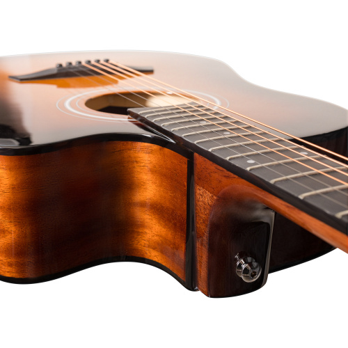 ROCKDALE Aurora D5 Gloss C SB акустическая гитара дредноут с вырезом, цвет санберст, глянцевое покры фото 4