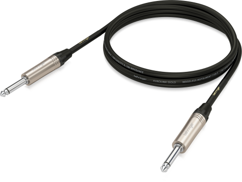 Behringer GIC-150 инструментальный кабель джек моно 6.3мм джек моно 6.3мм, 1.5 м, 1 x 0.22 mm, черн