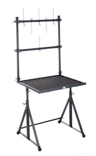 LP LP760A Percussion Table стол для перкуссии разборный 22"x19", регулируемая высота, держателей (LP870800) фото 4