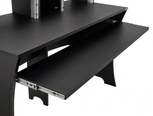 Glorious Workbench black стол аранжировщика 2 рэковые стойки х 4U цвет чёрный из 2-х коробок фото 5