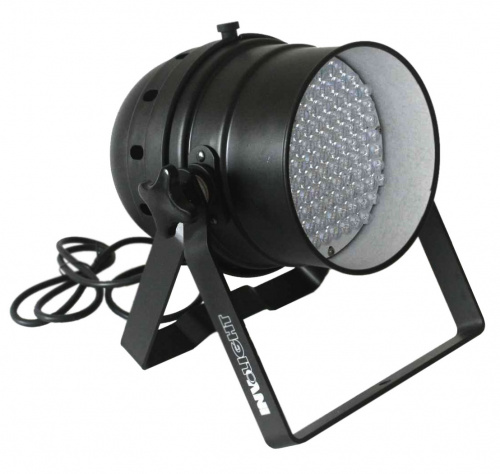 Involight LED Par56/BK светодиодный RGB прожектор (чёрн) звуковая активация DMX-512