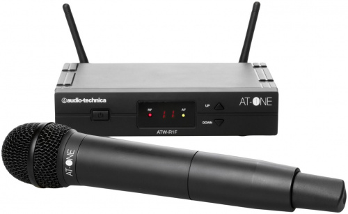 AUDIO-TECHNICA ATW13F Ручная радиосистема, 4+4 канала UHF с ручным динамическим микрофоном