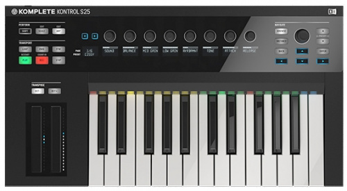Native Instruments Komplete Kontrol S25 25 клавишная полувзвешенная динамическая MIDI клавиатура с п фото 6