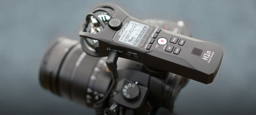 Zoom H1n портативный стереофонический рекордер со встроенными XY микрофонами 90°, цвет черный фото 14