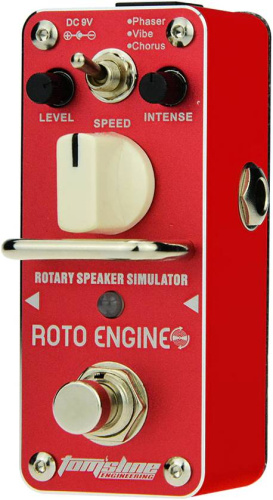 TOMSLINE ARE-3 Педаль эффектов ROTO ENGINE Rotary Speaker Simulator фото 2