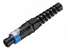ROXTONE RS4FX-N Разъем кабельный Speakon 4-х контактный, для кабеля 8-12мм.
