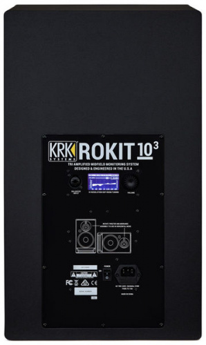 KRK RP103G4 Активный 3-х полосный (Tri-Amp) 10-ти дюймовый студийный звуковой монитор DSP 25-полосный эквалайзер лимитер кро фото 2
