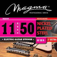 Magma Strings GE160N Струны для электрогитары Серия: Nickel Plated Steel Калибр: 11-14-18-28-38-