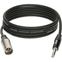 KLOTZ GRG1MP01.5 GREYHOUND готовый микрофонный кабель, разъемы Klotz XLR папа - Stereo Jack, длина 1.5 м