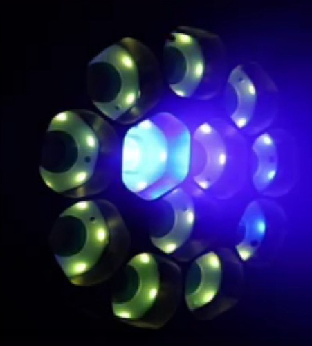 INVOLIGHT AURA PLUS голова вращения (WASH), 12х RGBW + 72х RGB SM, DMX512 фото 5