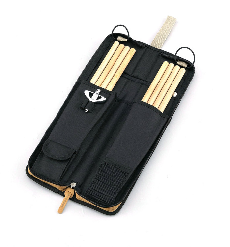 TAMA TSB12BK Stick Bag (Black) чехол для 6-ти пар барабанных палочек, черный фото 3