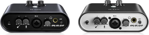 iCON Duo22 Dyna USB аудио интерфейс, АЦП/ЦАП 24 бит/192 кГц, дин.диапазон 127 дБ