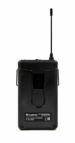 Axelvox PT7000GTS Поясной передатчик для радиосистемы DWS7000HT. В комплекте передатчик, головной микрофон, петличный микрофон, инструментальный кабел фото 5