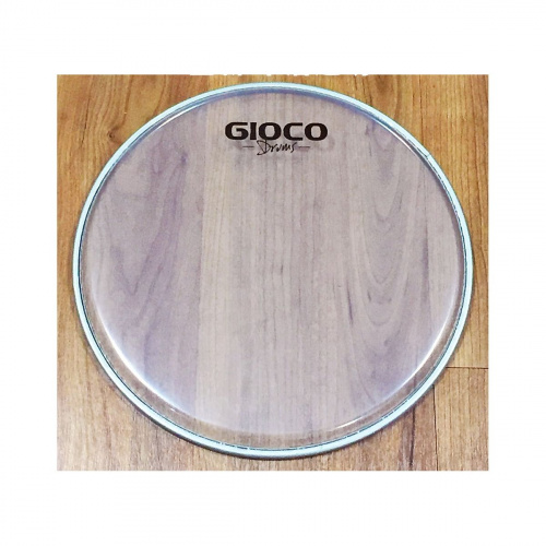 Gioco UTT10G1 10" Пластик для барабана, однослойный, прозрачный