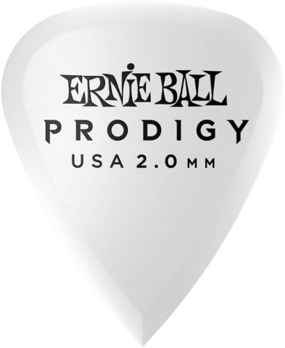 Ernie Ball 9202 Компл.медиаторов Prodigy/2.0/материал делрин/Белые/6шт/цена за комплект