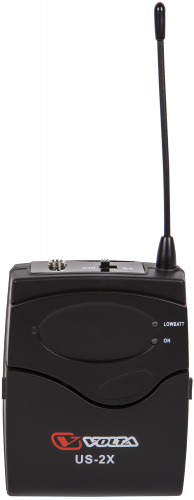 VOLTA US-2X (490.21/629.40) Микрофонная радиосистема с ручным и головным микрофонами UHF диапазона фото 6
