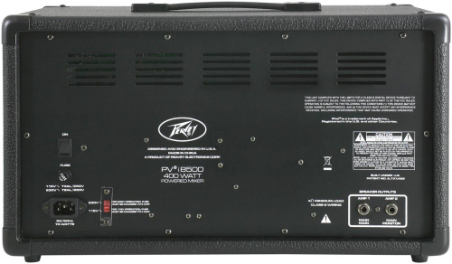 Peavey PVi 8500 8-канальный активный микшерный пульт с USB, Bluetooth, процессором эффектов и энханс фото 2