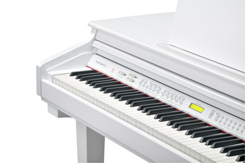KURZWEIL KAG100 WHP цифровой рояль, 88 молоточковых клавиш, цвет белый фото 3