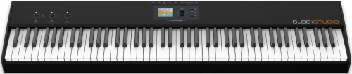 Studiologic SL88 Studio USB MIDI клавиатура, 88 клавиш с молоточковой механикой и послекасанием Fatar TP/100LR, 250 программ, TFT LCD дисплей 320х240  фото 9