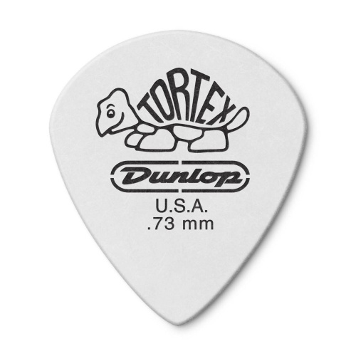 Dunlop Tortex White Jazz III 478P073 12Pack медиаторы, толщина 0.73 мм, 12 шт.