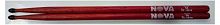 Vic Firth N5ANR палки, орех, нейлоновый наконечник, красные