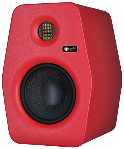 Monkey Banana Baboon6 red Студийный монитор 6,2', ленточный твиттер, диффузор: кевлар, LF 60W, HF 30W, балансный вход XRL/Jack, фото 2