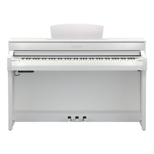 YAMAHA CLP-735WH клавинова 88кл.,клавиатура GT-S/256 полиф./38тембров/2х30вт/USB,цвет-белый фото 2