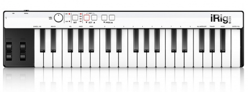 IK MULTIMEDIA iRig Keys 37-клавишный MIDI контроллер для iOS, Android, Mac и PC