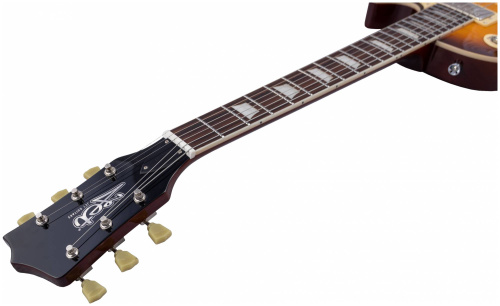 JET JL-500 VS электрогитара, Les Paul, корпус красное дерево, HH, цвет VS фото 6