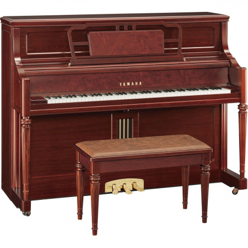 Yamaha M3 SDW пианино 118см, темный орех сатинированное, с банкеткой